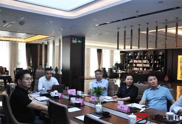 熱烈歡迎安徽省淮北市領(lǐng)導蒞臨寶潤達考察